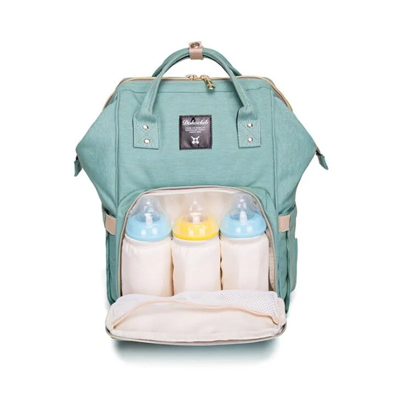 Dokoclub Baby Nappy Bag Large Capacity Diaper Bag Travel Backpack Mummy Nursing Bags Multifunctional Maternity Bag for Mom