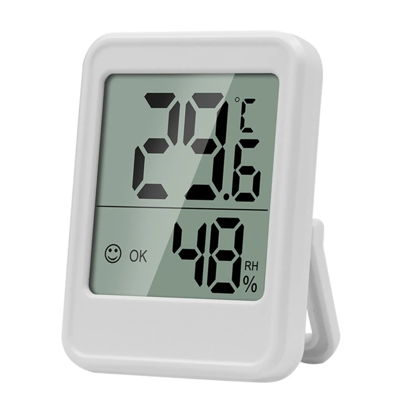 Multifunctional Digital Thermometer Hygrometer Temperature Humidity Meter-Max & Min Value Displasy Air Comfort Dropship