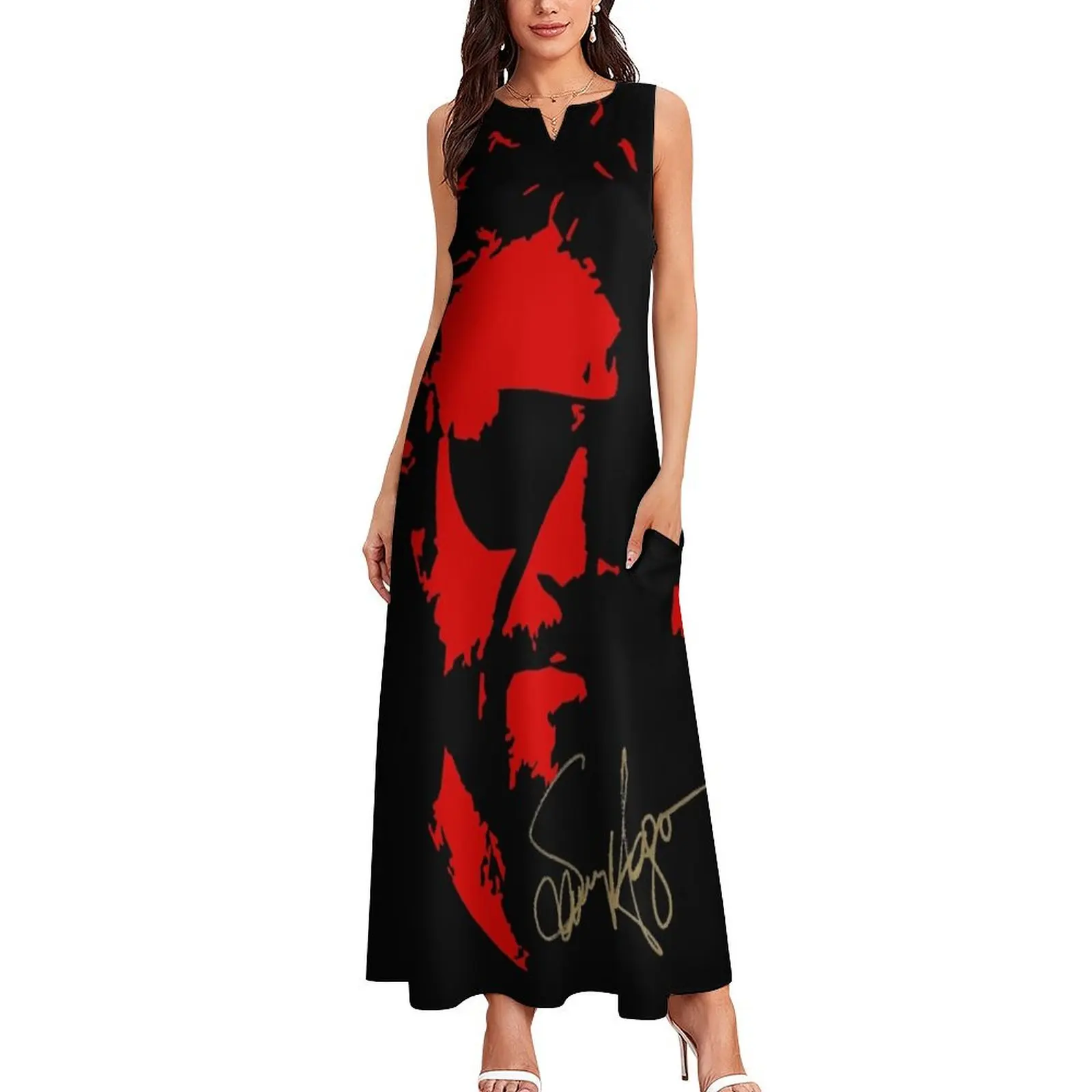 the best Rock n roll Long Dress Long dress elegant chic women dresses promotion loose women's dress sensual sexy for women