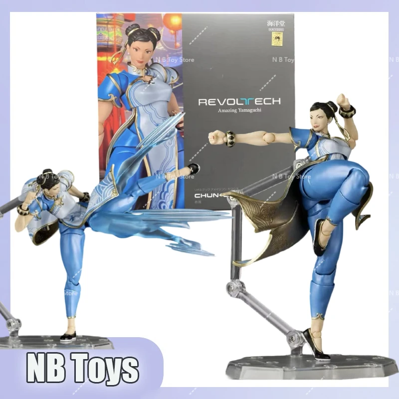 

In Stock Amazing Yamaguchi Revoltech Street Fighter 6 Chun Li Action Figure Toy Model Gift