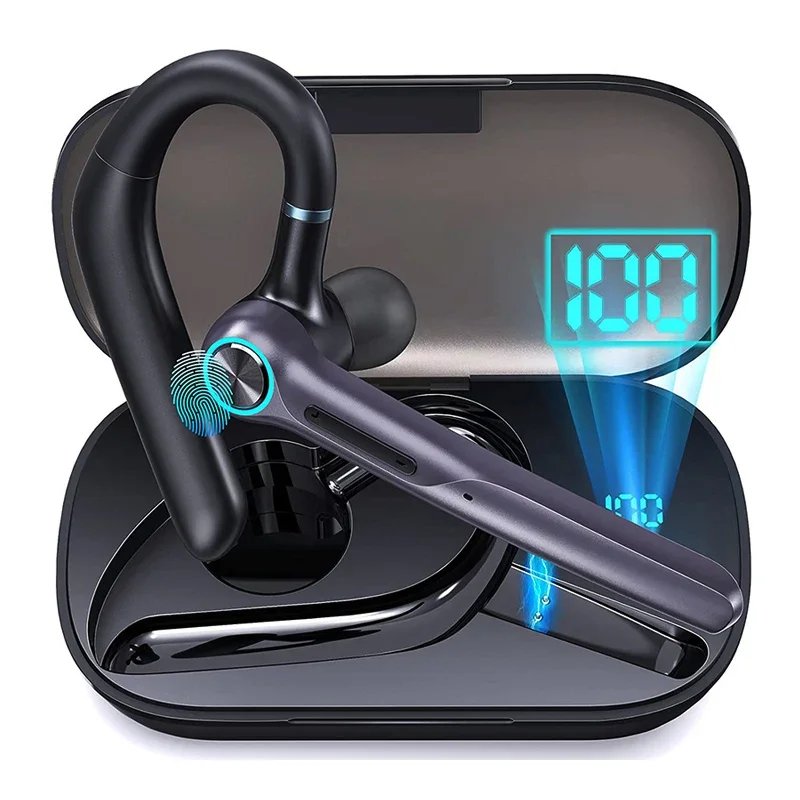 Auriculares Inalámbricos con Micrófono, Auriculares Bluetooth, Audífonos con Micrófono
