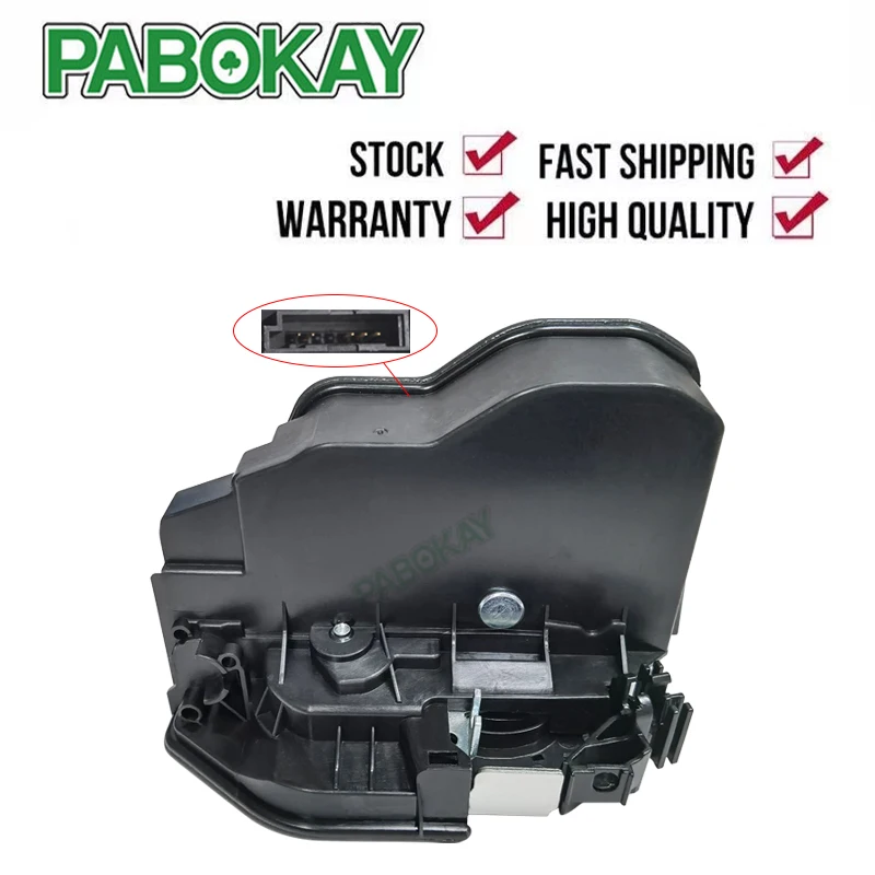 

1 Piece x For BMW 328i To 3/09 2007-2015 Front Passenger Side Door Lock Actuator 5 Pins 51217202146 51217229458