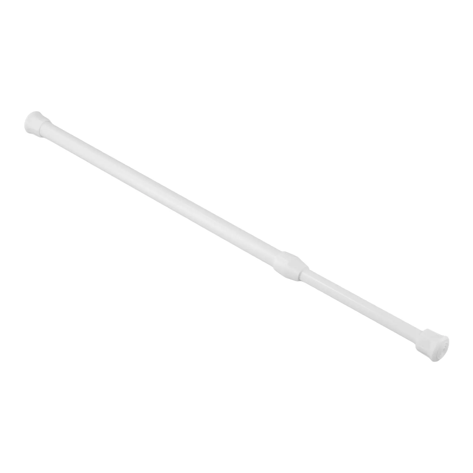 Bathroom Voile Curtain Rod Spring Loaded Telescopic Metal Pole for Windows Doors Cabinets Wardrobes Kitchen Installation