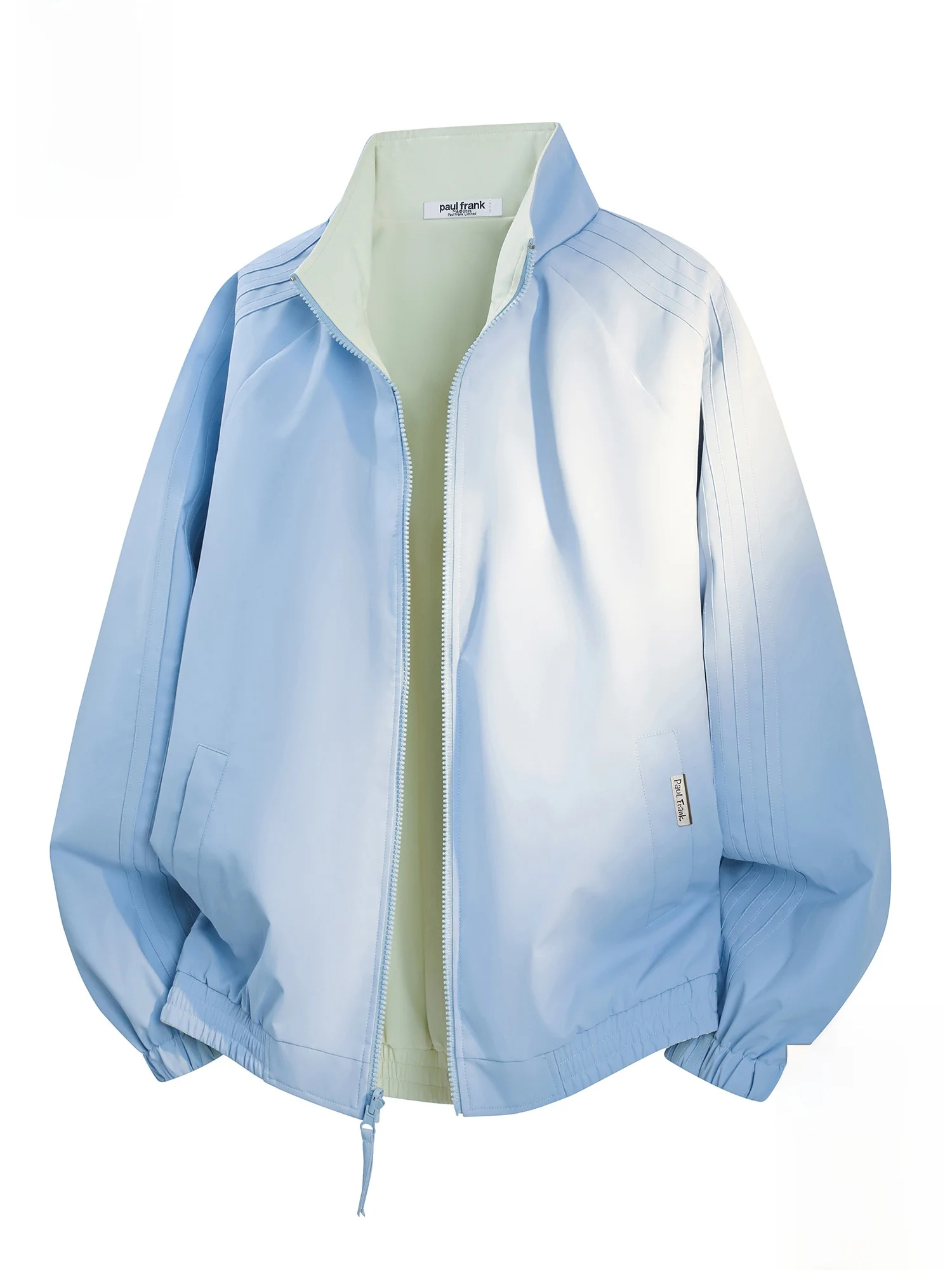 

Мужская двусторонняя повседневная куртка Paul Frank, весна 2026, модная, в стиле пэчворк, с цветными вставками, с отложным воротником, рабочая одежда, из полиэфирного волокна, с длинными рукавами