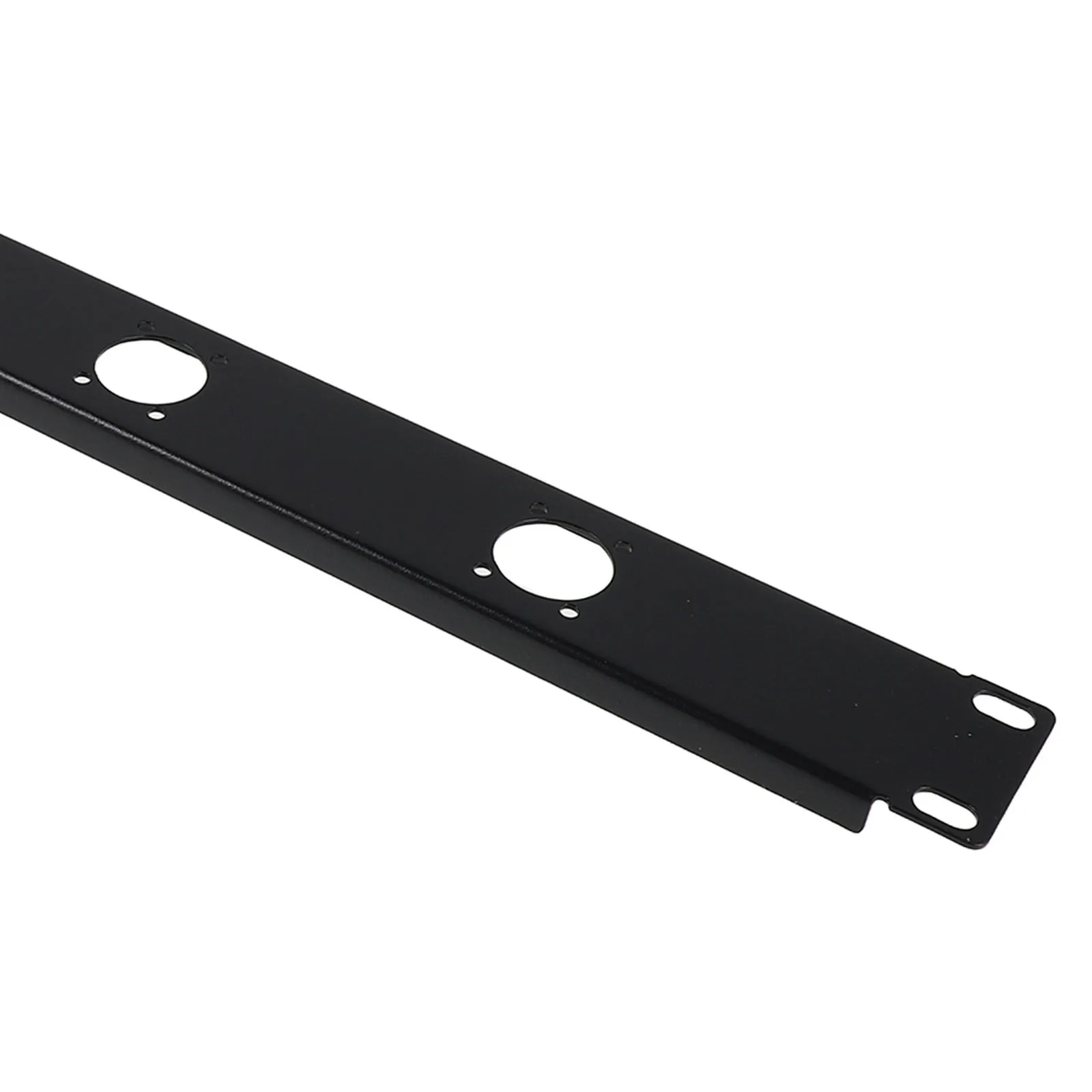 1u 4 ميناء Xlr لوحة التوصيلات متمحور لوحة الرف الصوت رف جبل الحبل المنظم إدارة الأسلاك مقاطع كابلات إدارة الحبل