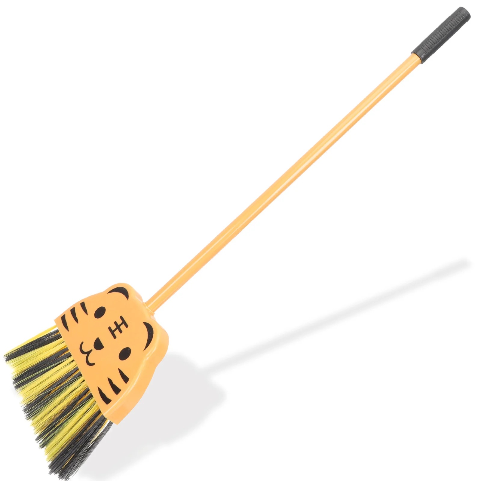 1-Reinigungs-Spielset, leuchtend farbige Kombination aus Besen und Kehrschaufeln, vorgeben, Housekeeping, Aufgabe, pädagogisches Spielzeug