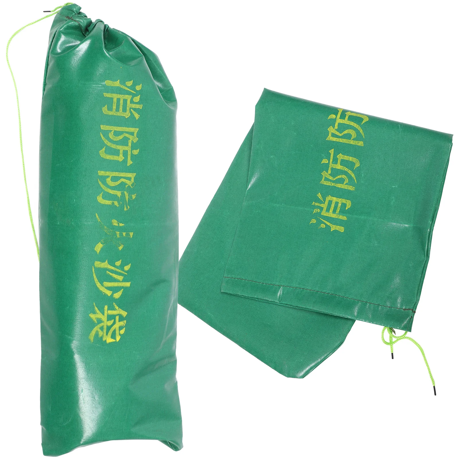 2 Stück feuerbeständige Sandsäcke, erweiterbare, wiederverwendbare Hochwasserschutzbeutel, robuste Hochwasserschutzsäcke für Notfälle