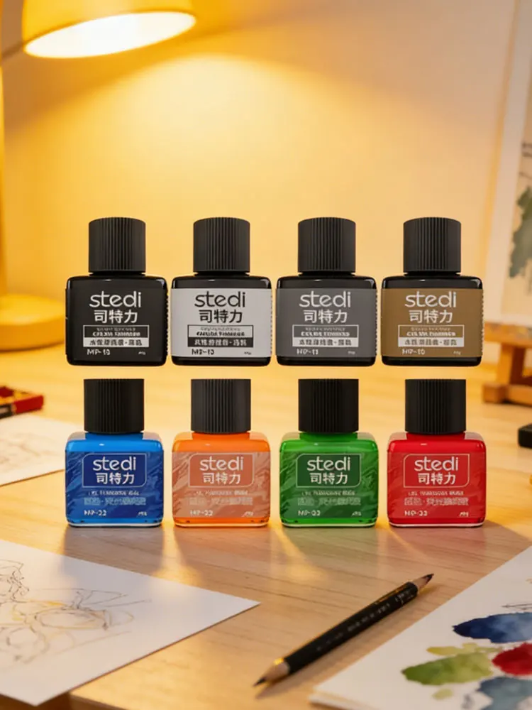 tinta-fluorescente-a-base-de-Agua-stedi-40g-para-modelos-plasticos-militares-gundam