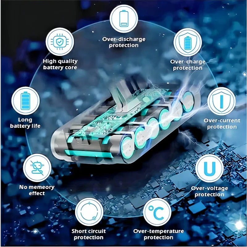 Para 21.6v dyson v8 bateria absoluta v8 animal íon de lítio sv10 aspirador série bateria recarregável 18650 bateria de lítio
