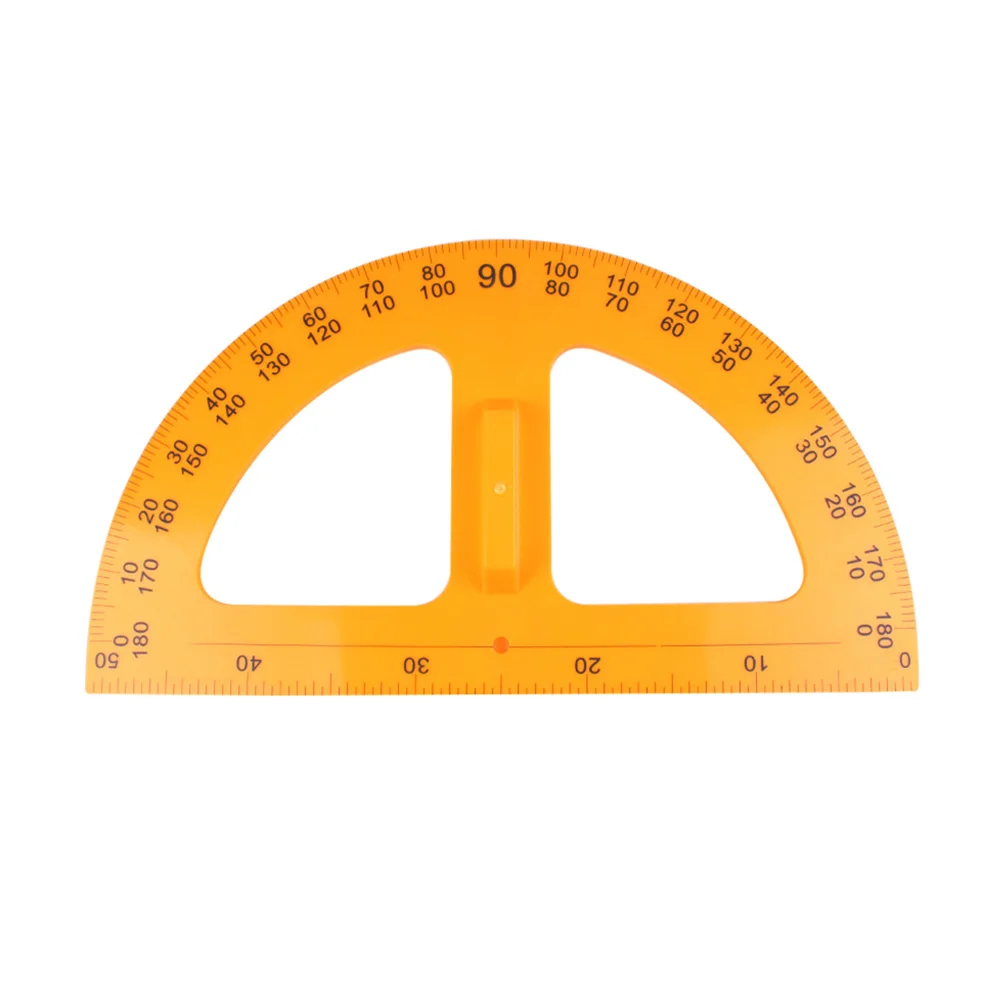 مجموعة منقلة مسطرة هندسية بلاستيكية للقرطاسية المدرسية أداة تعليمية مستلزمات صياغة أداة قياس