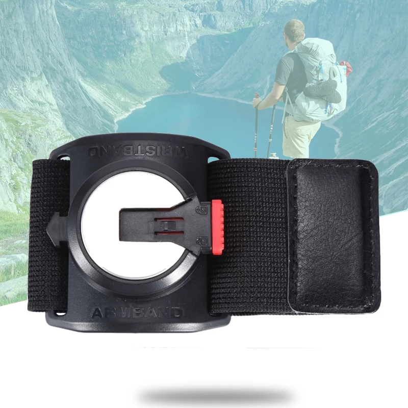 2 in 1 Universal Running Arm Bag with Arm Wrist Pouch Cycling Driving Jogging Phone Holder 360 degree Rotating Phone Stand