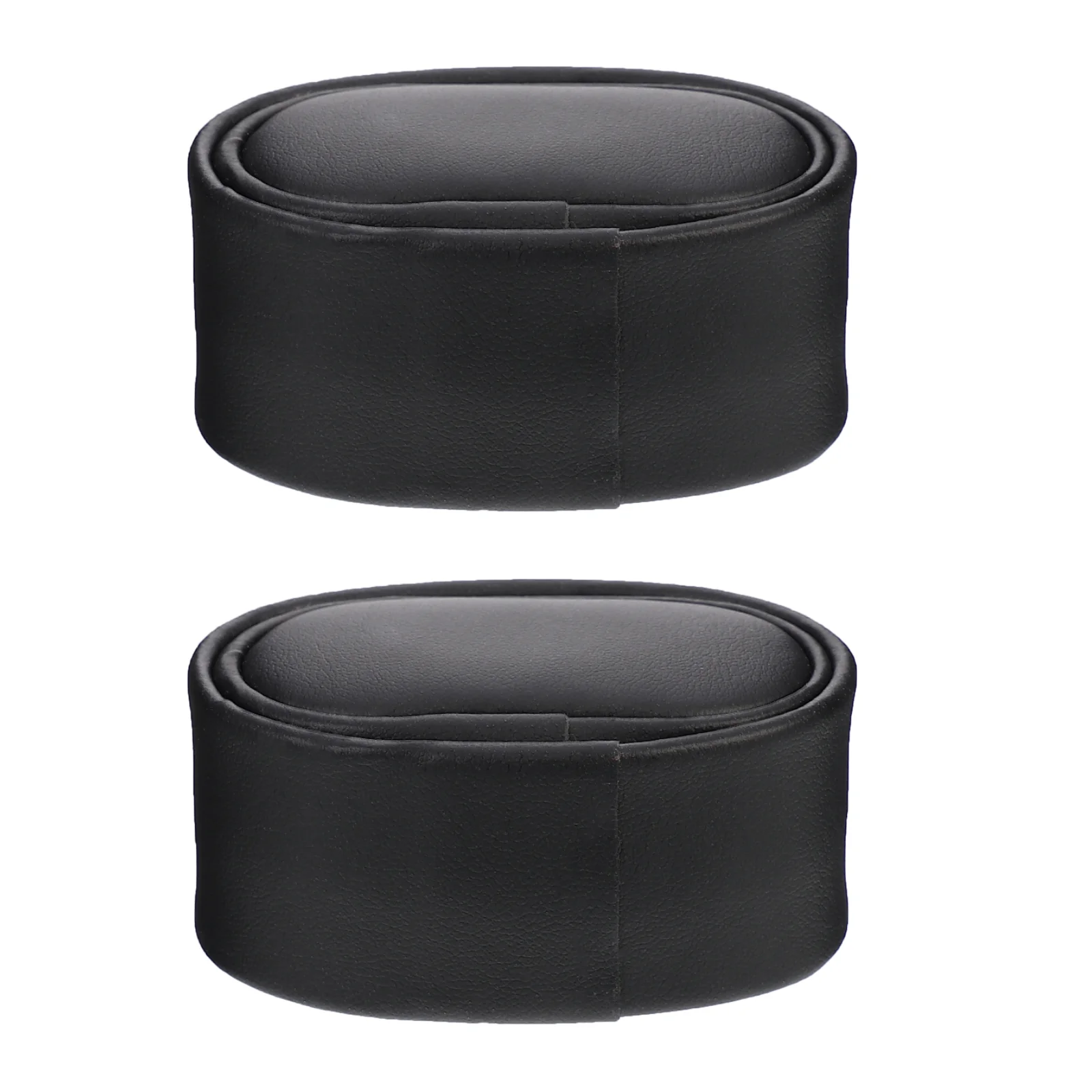 

2 Pcs Seat Cushion Car Small Watch Pillow Man Cars Mechanical for Men 650X450X300CM Pu Winder Collector Parts