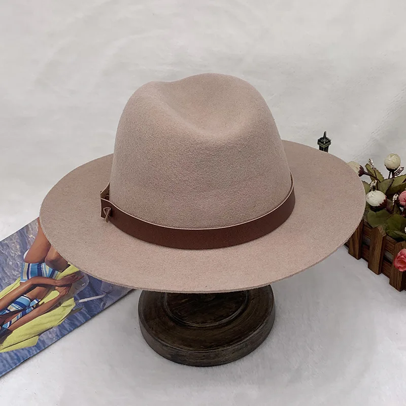 جديد الصوفية بنما أزياء الرجال الجاز أفضل قبعة الشباك الساخن بيع في أوروبا وأمريكا الخريف والشتاء قبعة #4