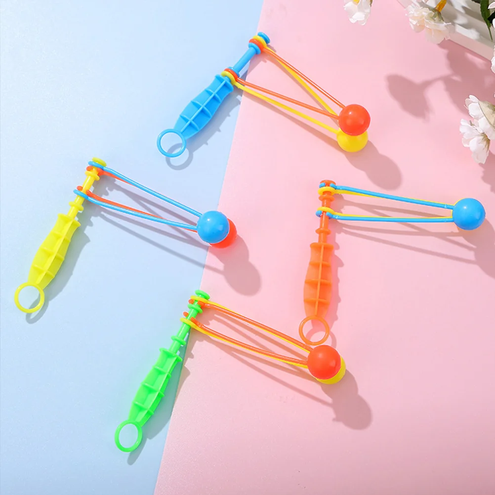 30 Pcs Hand Cranked Bumper Ball Clack Noisemakers Clackers Balls Toys Nostalgia Plastic Child