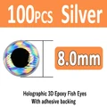 Plata 8mm 100 piezas