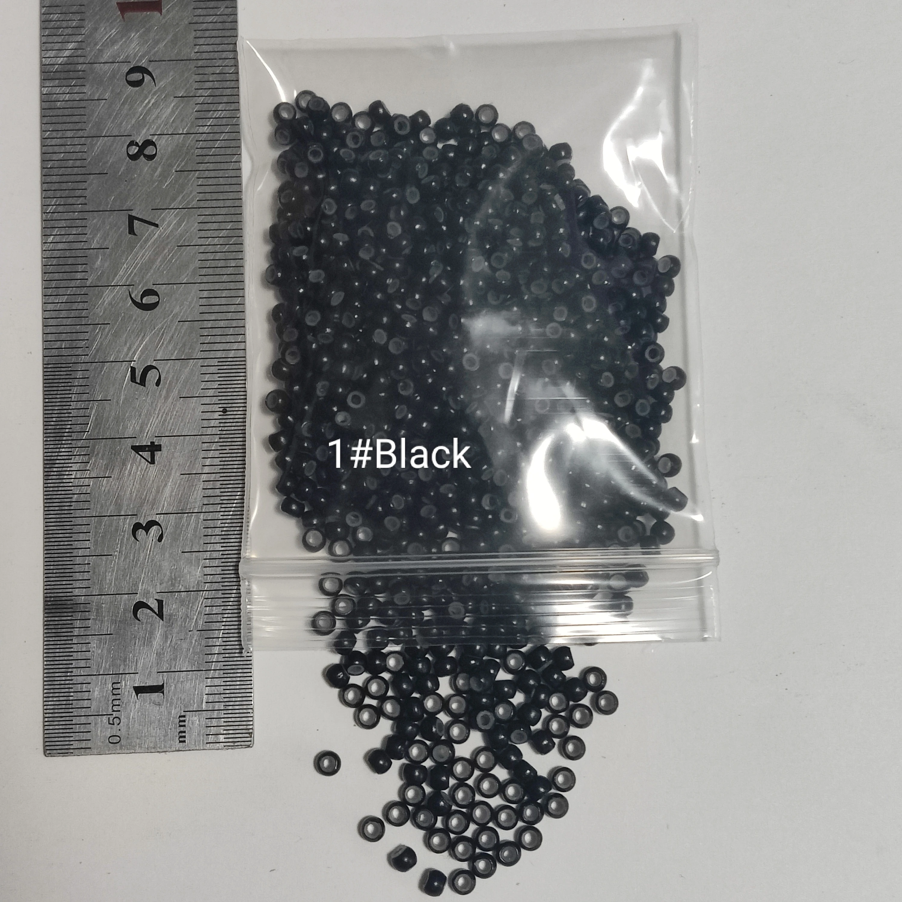 1000pcs/lot Silicone Nano Ring for Hair Extensions Micro Rings 3.0mm Nano Beads Smallest Silicone Nano Rings Links