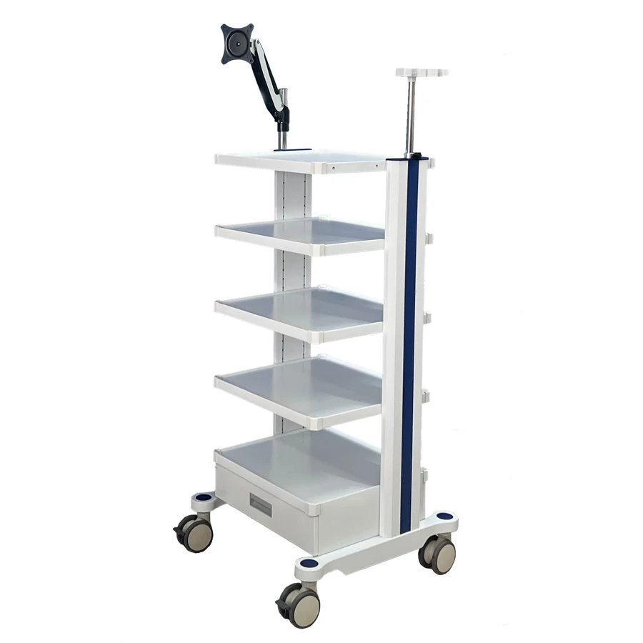 

Medical Trolley Cart 5 Layers Medical Trolley Cart for System