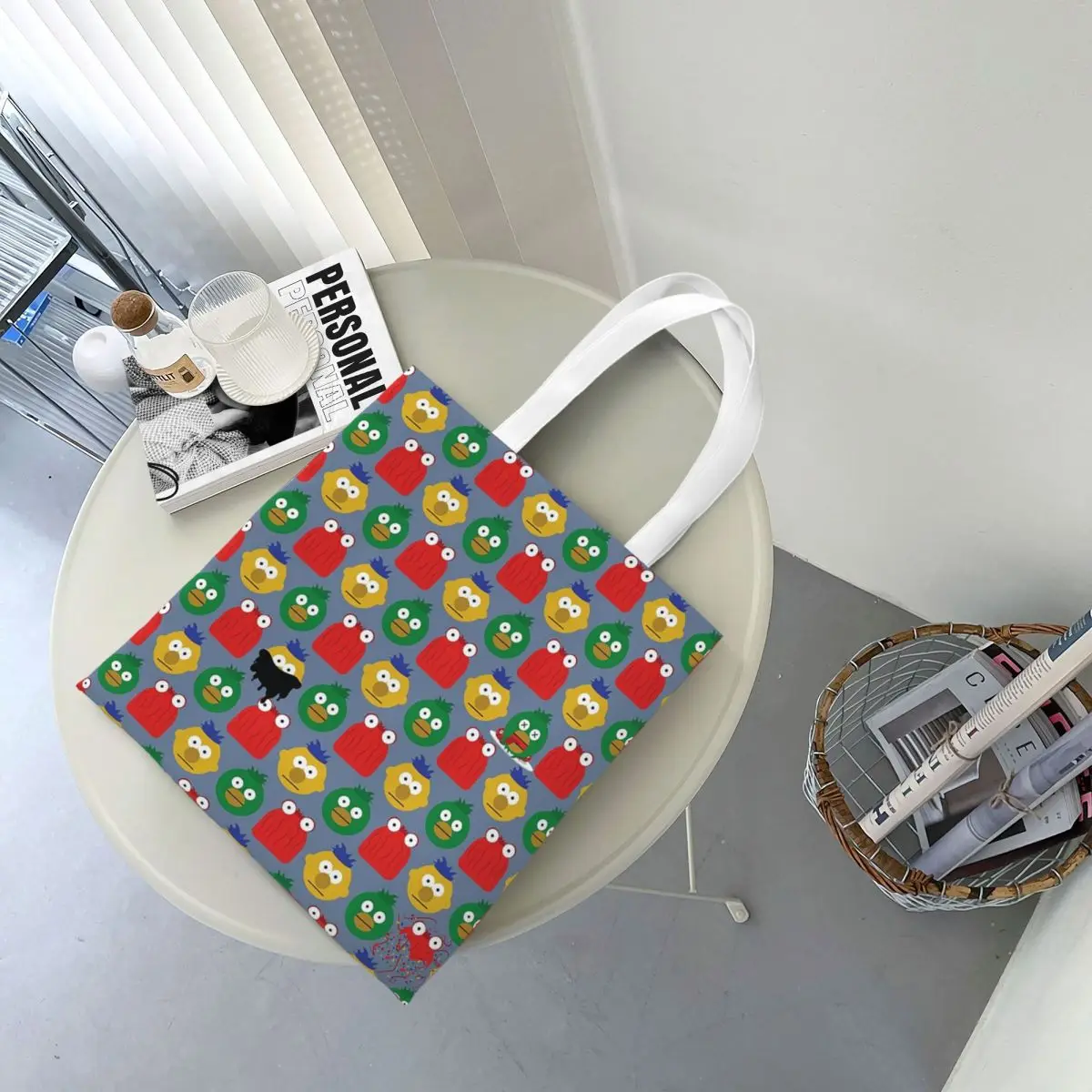 

DHMIS сумки для покупок с рисунком персонажа, парусиновая большая сумка, многоразовая сумка для девочек, сумка через плечо, дорожная сумка