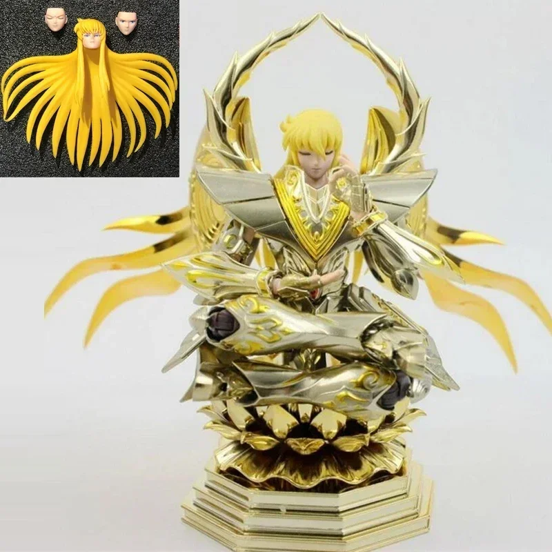 MC/Metal Club Saint Seiya Myth Cloth EX Virgo Shaka Totem/Object+Lotus Base SOG/Soul of God Knights of the Zodiac Action Figure