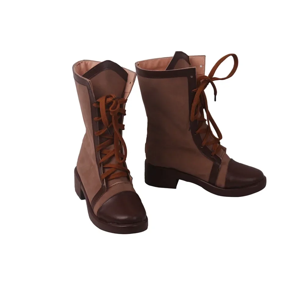 Buty Yuziki Cosplay Sengoku Night Blood Yuziki Cosplay Buty Brązowe buty wykonane na zamówienie dla mężczyzn i kobiet