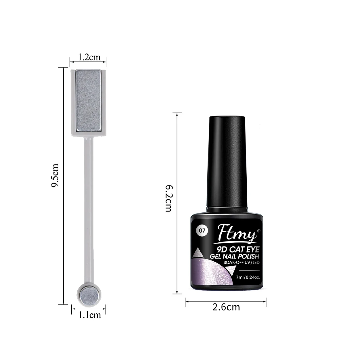 Nuevo juego de gel para uñas de malla de 12 colores con imanes, dedicado a uñas de terapia de luz duradera, adecuado para usar en salones de uñas