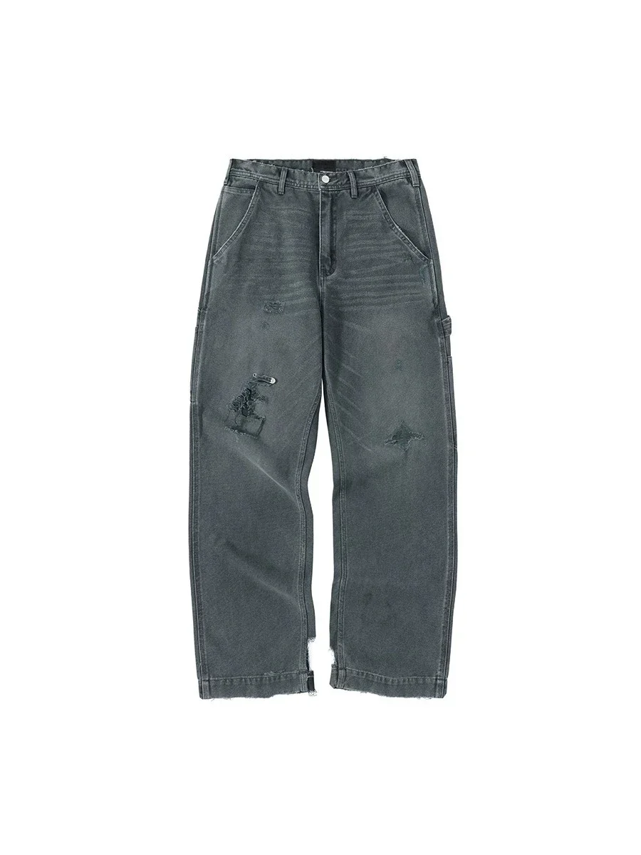 

ER/D Washed Damage Pin Lumberjack Jeans 23FW