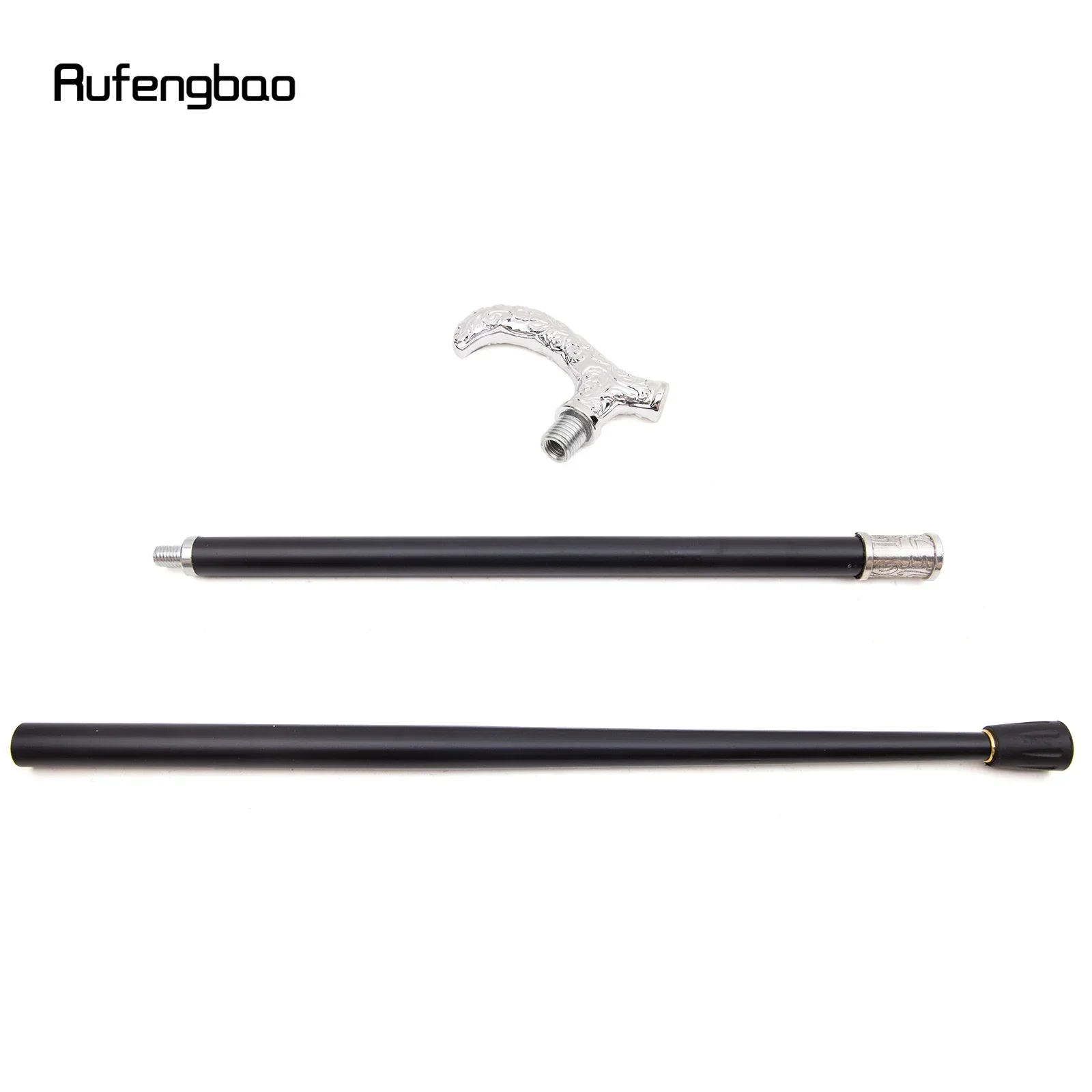 زهرة بيضاء نمط عصا المشي موضة عصا المشي الزخرفية شهم عصا الزخرفية ل تأثيري 93 سنتيمتر