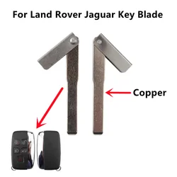 Hoja de llave de aleación de Metal sin cortar, accesorios de coche para Land Rover Range Rover Sport Evoque Freelander Discovery, Jaguar XE XJL XF