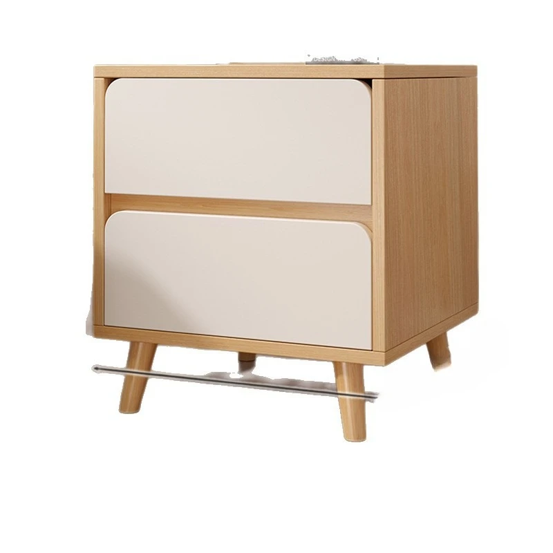 

Bedside table, small, household, bedroom, modern, minimalist, log