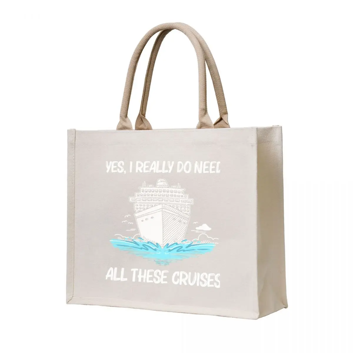 

Funny Cruise Carnival Cruising Sea Tote shopper woman Canvas tote university Canvas Tote hand bag Fabric bag Canvas Bag