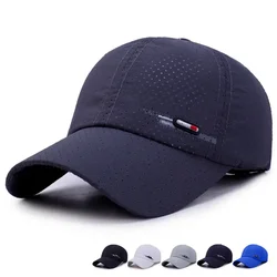 Luxury Brand Sports Running Sweat Baseball Cap Male Fashion Canada Golf Caps Quick Dry For Men Women Solid Snapback Bone Hats