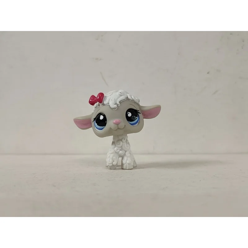 LPS Action Figure littlest pet shop White sheep #879 kid toy