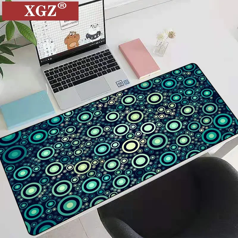 XGZ Polygonal Creative and Personalized Large Mouse Pad Suitable for Computer Game Players Accessory Pads Non-slip 400x900mmx2