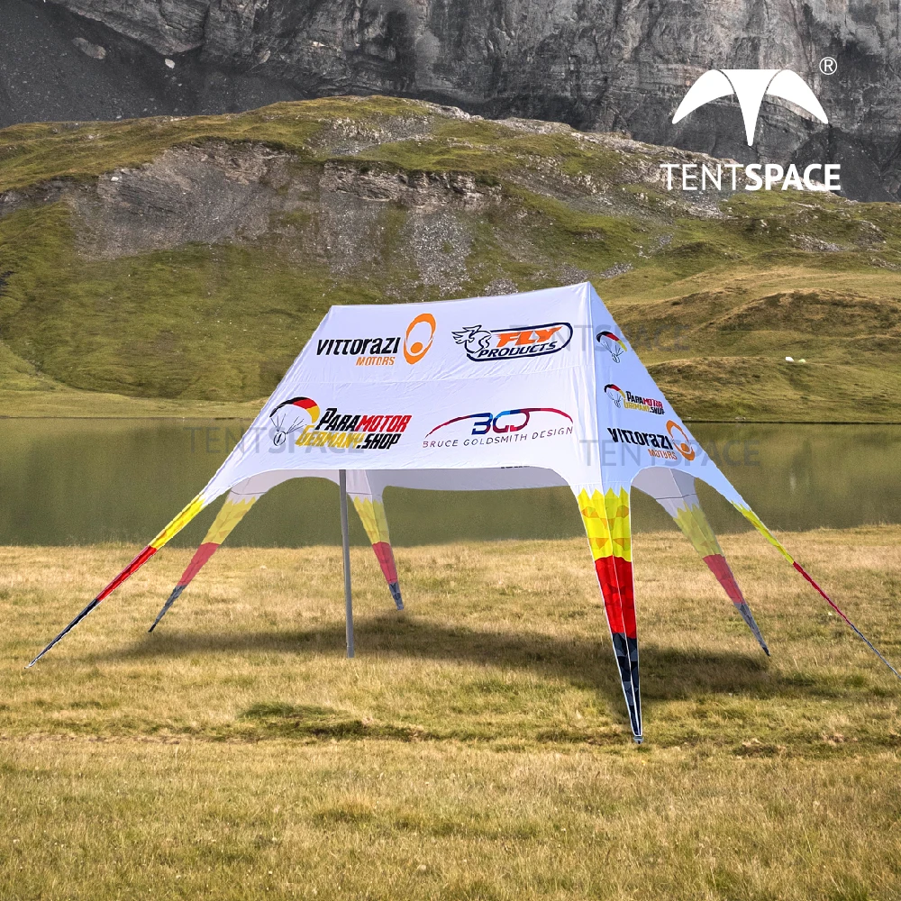 Factory Price Custom Event Spider Tent Beach Star Spider Camping Tent For Outdoor Display