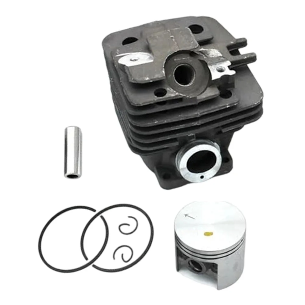 AS Shown Chainsaw Cylinder Efficient Power Tool Accessories Power Tool Part Metal Construction Easy Installation