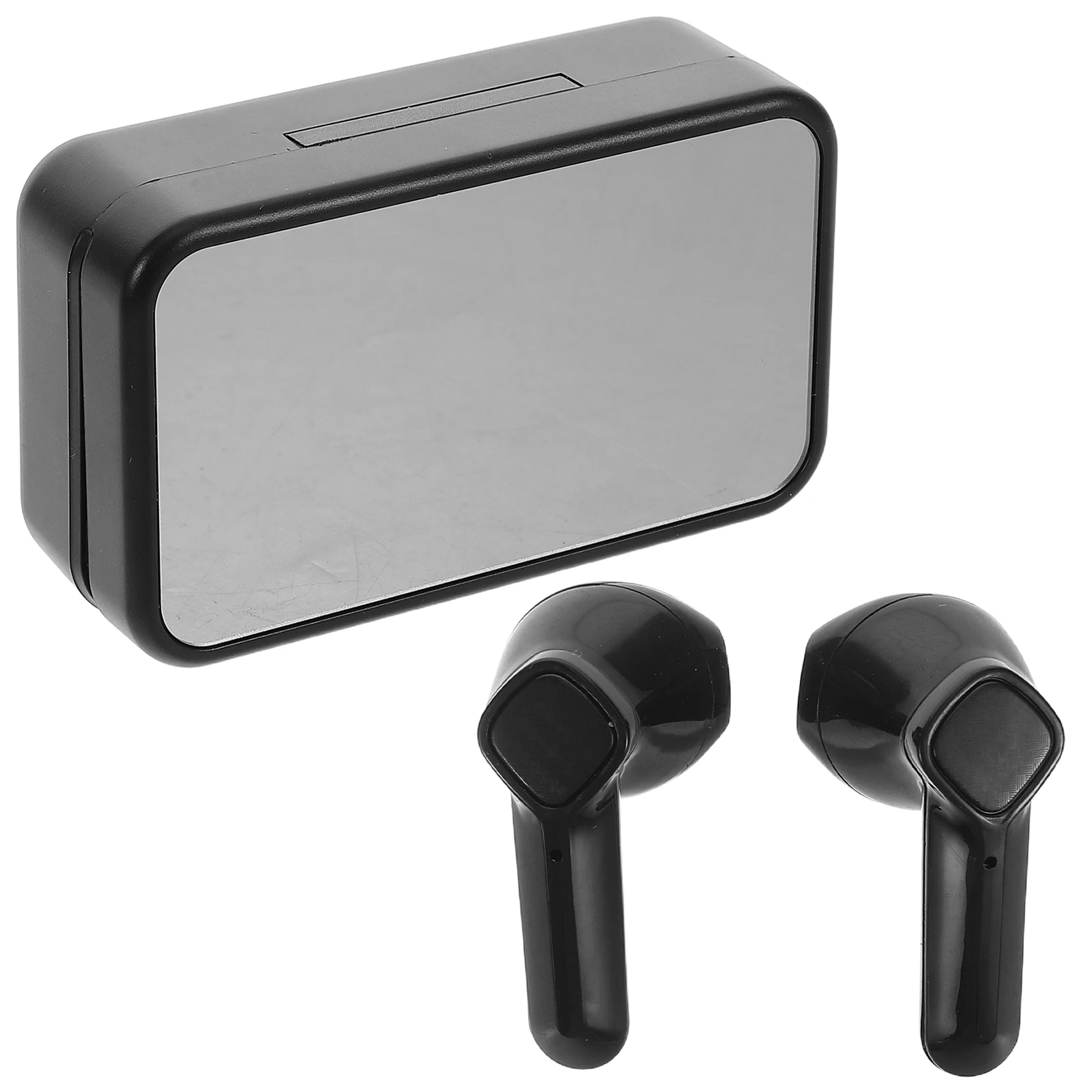 

Wireless Earphones Mirror Screen Clear Sound Long Lightweight Running Headset Dual Ear Sports Headphones Smartphone