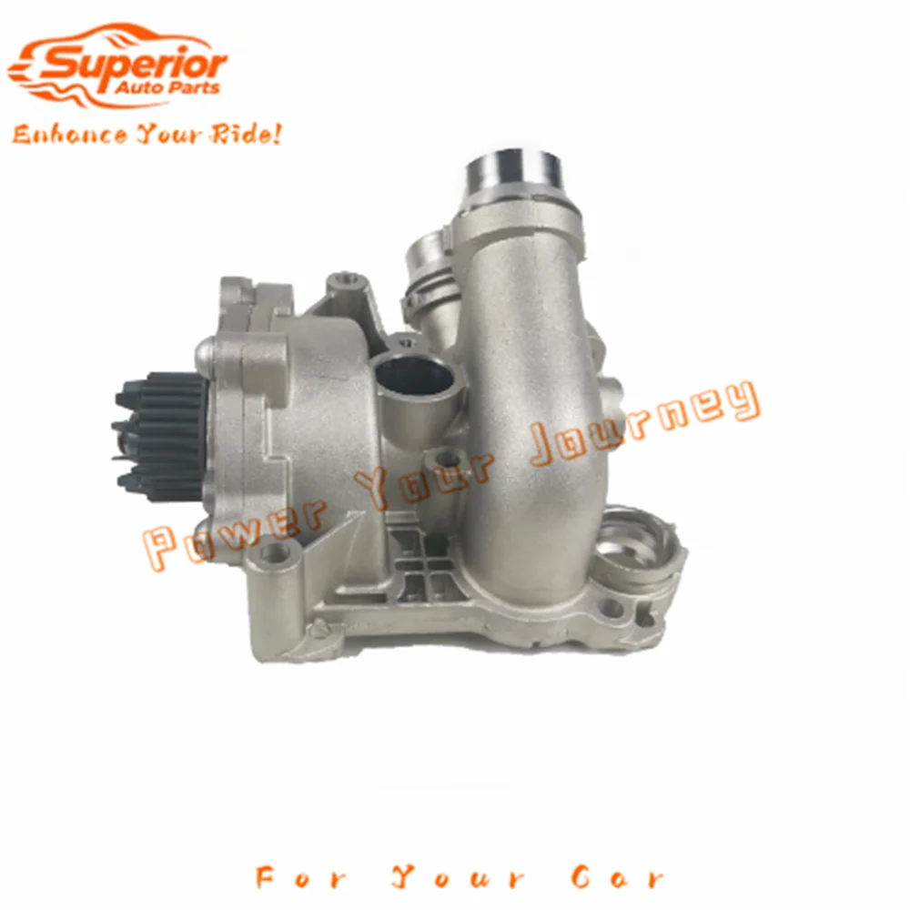 

For EA888 Gen 2: All-Aluminum Water Pump & Thermostat Assembly | PNs 06H121026D, 06H121026CN