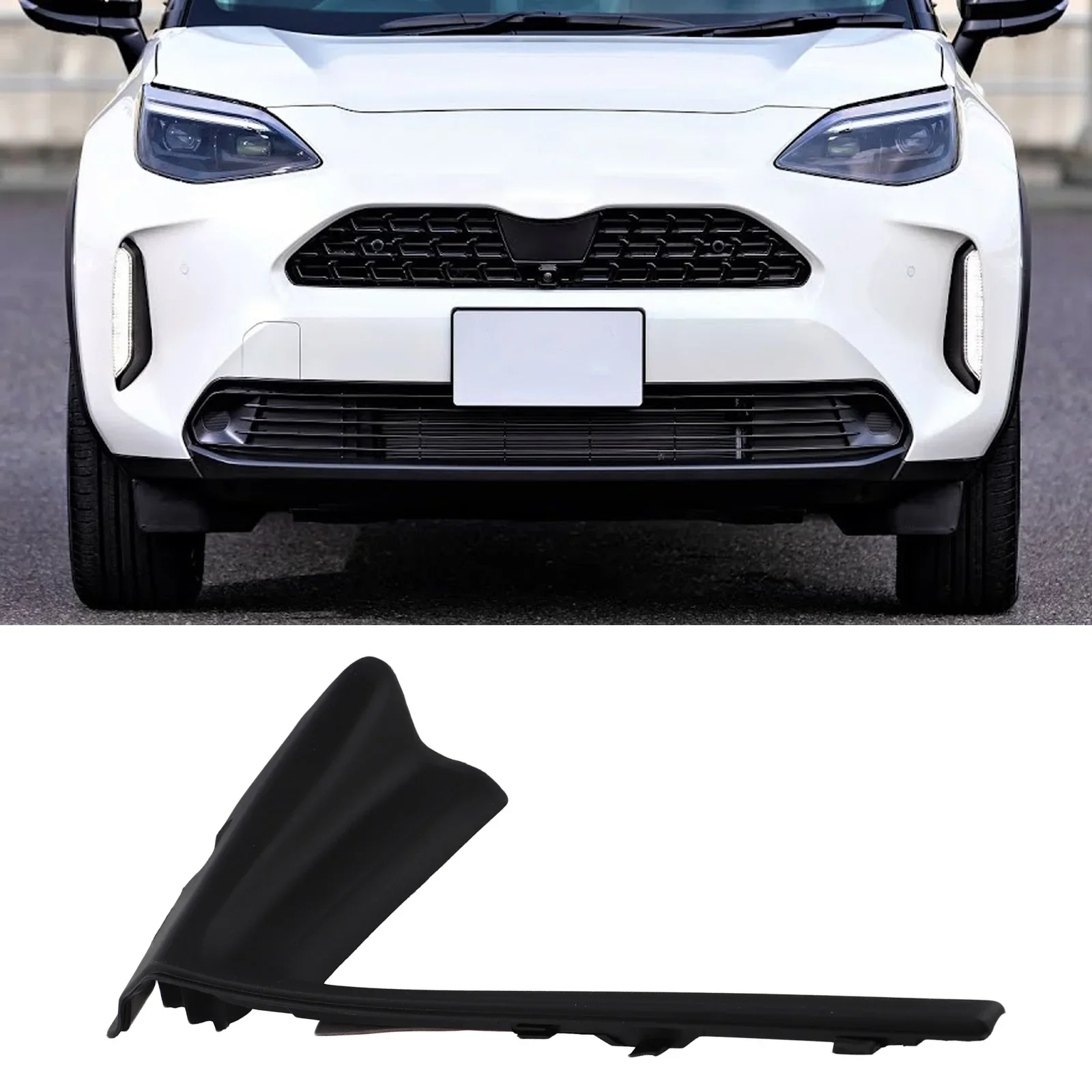 

Car Left Windshield Wiper Side Cowl Trim Cover Seal 53867-52160 For Toyota For Yaris 2015-2017 Front Windshield Deflector
