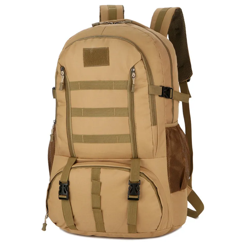 50 60 Liter Military Tactical Men's Backpack Climbing Camping Equipment City Outdoor Sports Molle Bag Travel Camo Knapsack