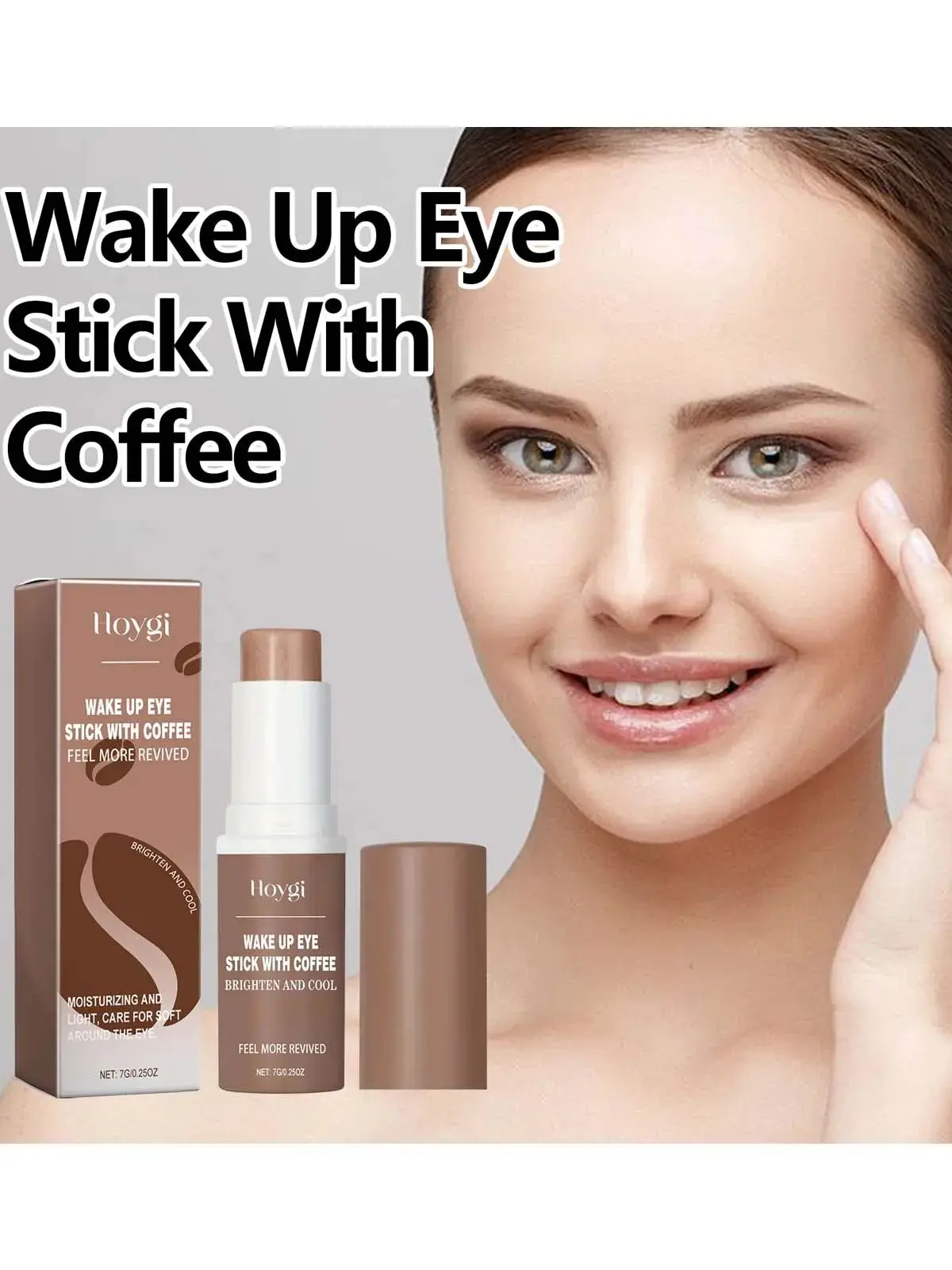 

Caffeine Eye Stick Fade Dark Circles Eye Cream Firming Removal Puffiness Nourishing Moisturizing Lightening Eye Cream Stick