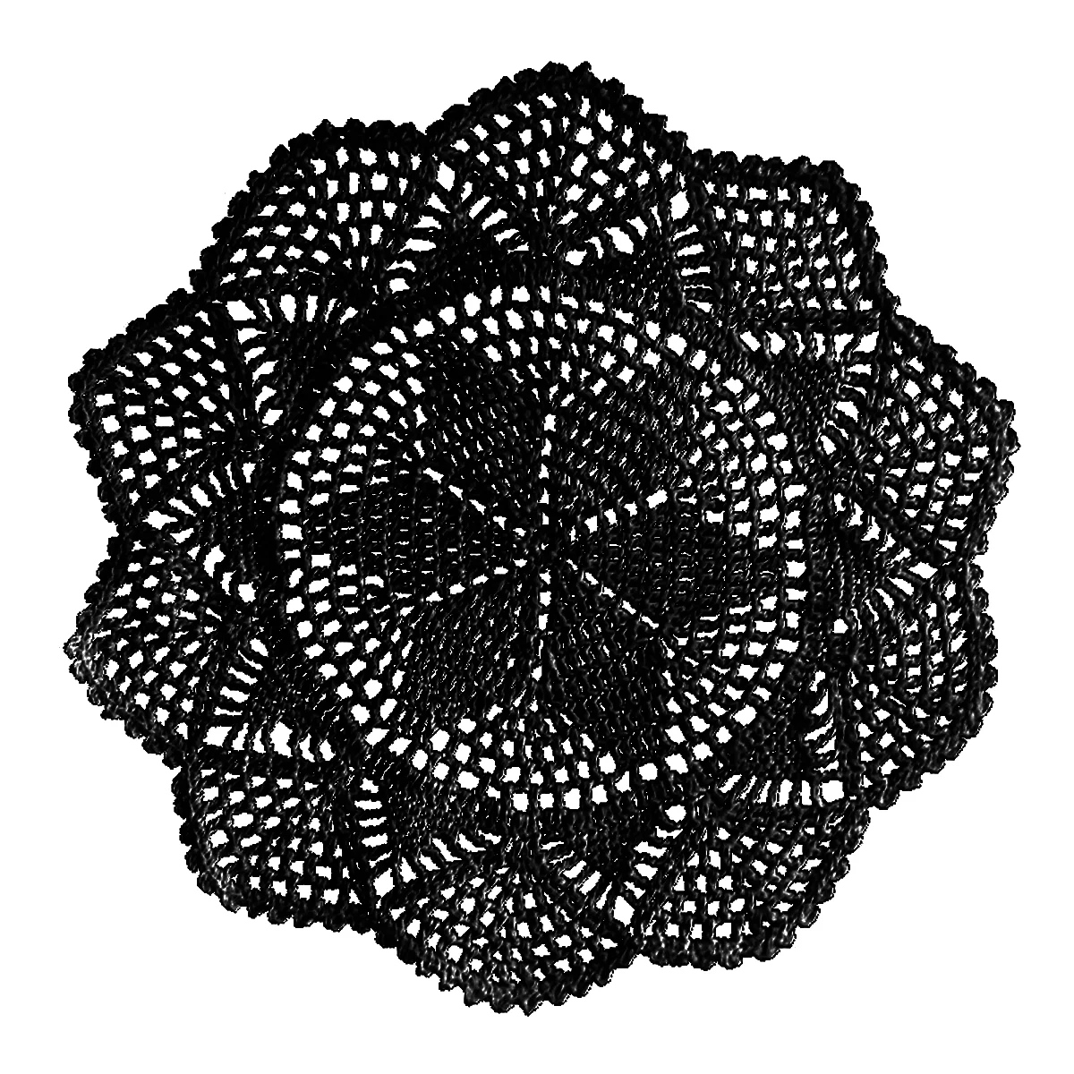 BomHCS  Crochet lace doilies wedding decoration placemats Kitchen coasters Bedroom crafts Multi-purpose vase MATS