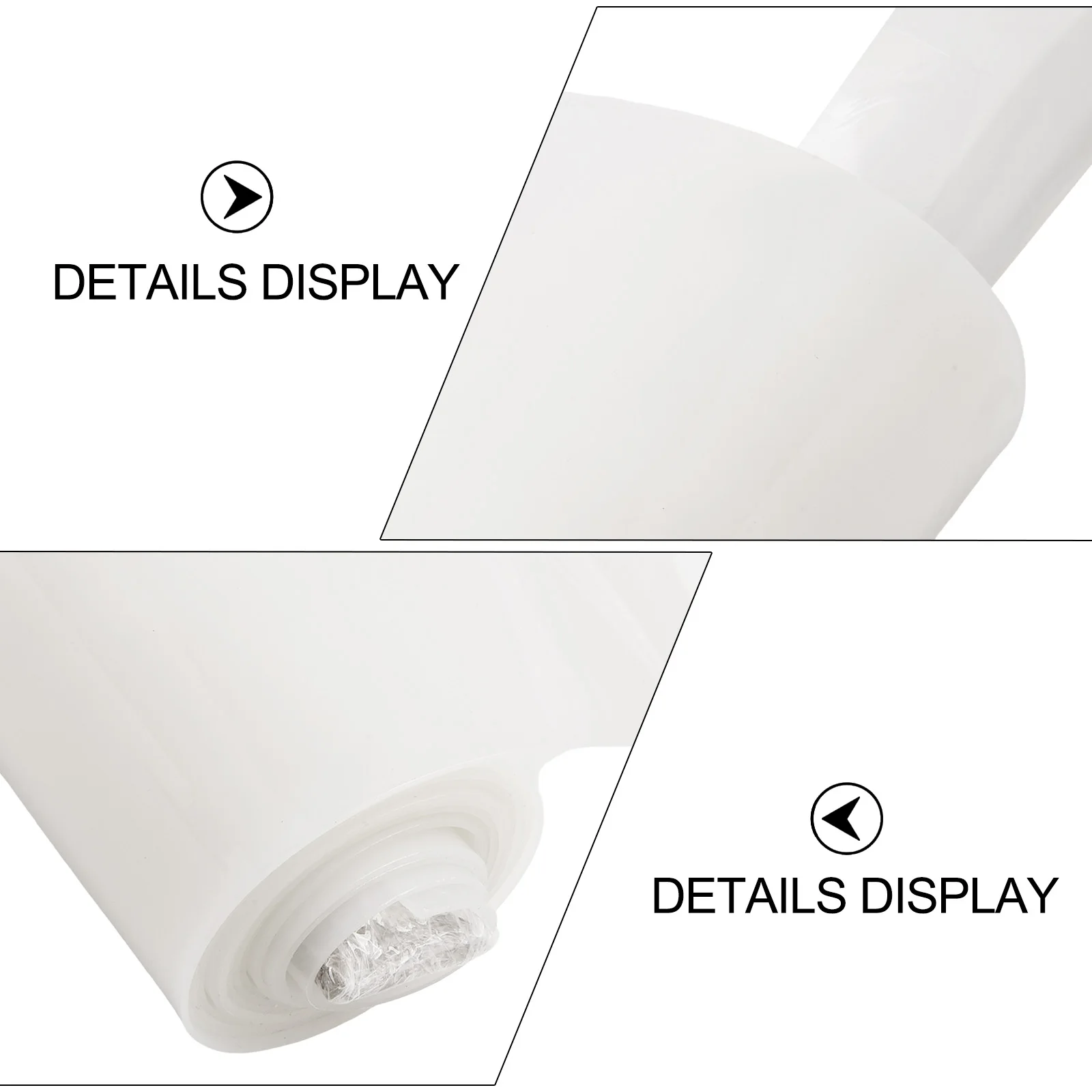 Foldable Line Template Parking Lot Stencil 12*92.5in Easy Clean Parking Line Template Gauge Hammer Easy To Clean