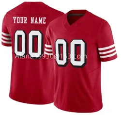 Custom  Jersey #5 Josh Dobbs #13 Brock Purdy #85 George Kittle #23 Christian McCaffrey F U S E Stitched Jerseys