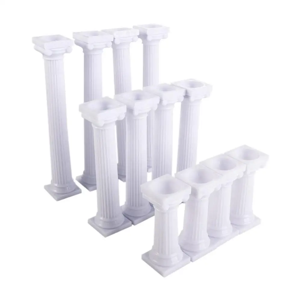 3 Size DIY Support Rod Display Cake Decoration Tiered Stands Cakes Separator Roman Column