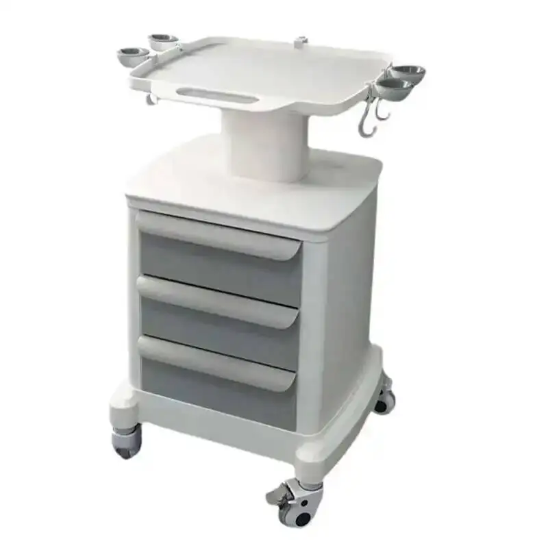 Chariots de beauté de salon, salle de Salon de Spa, chariot auxiliaire noir, Stations de cheveux en aluminium, meubles dorés, chariot de ménage professionnel