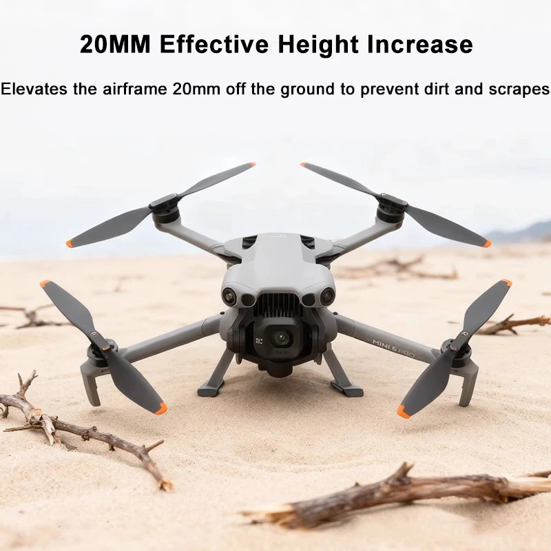 For DJI Mini 5 Pro Drone Landing Gear Support Leg Gimbal Camera Lens Heighten Anti-collision Protect Bracket Drone Accessories