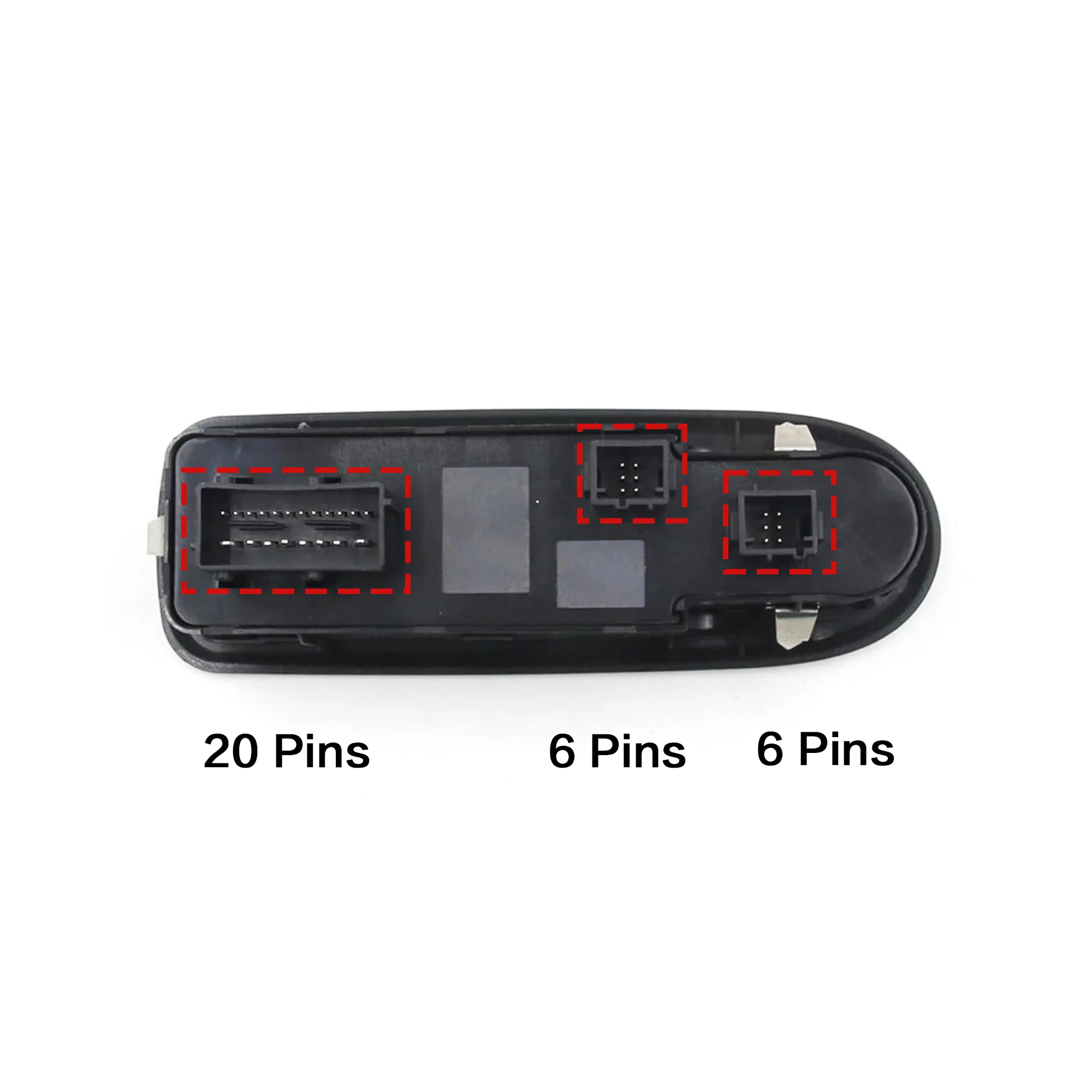 96644917 XT Electric Power Lifter Fensterheberschalter für Peugeot 308 508 C5 2007 2008 2009 2010–2018 OE 98026370 ZD 96599975 XT – Detail 2