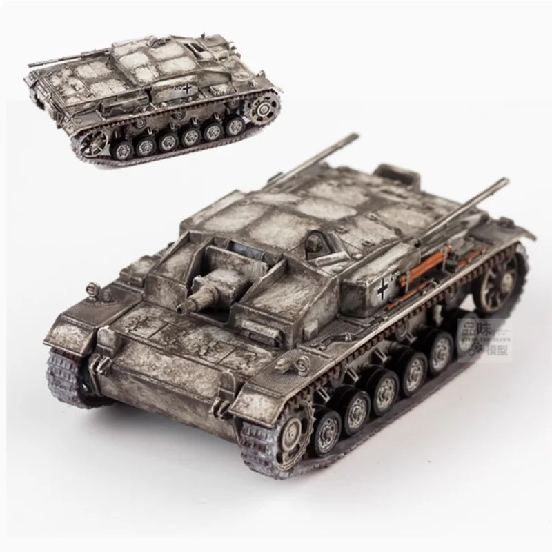 

63255 1/72 Scale StuG.III Ausf.E Winter Camouflage Simulation Tracked Tank Plastic Model Souvenir Decoration Static Display