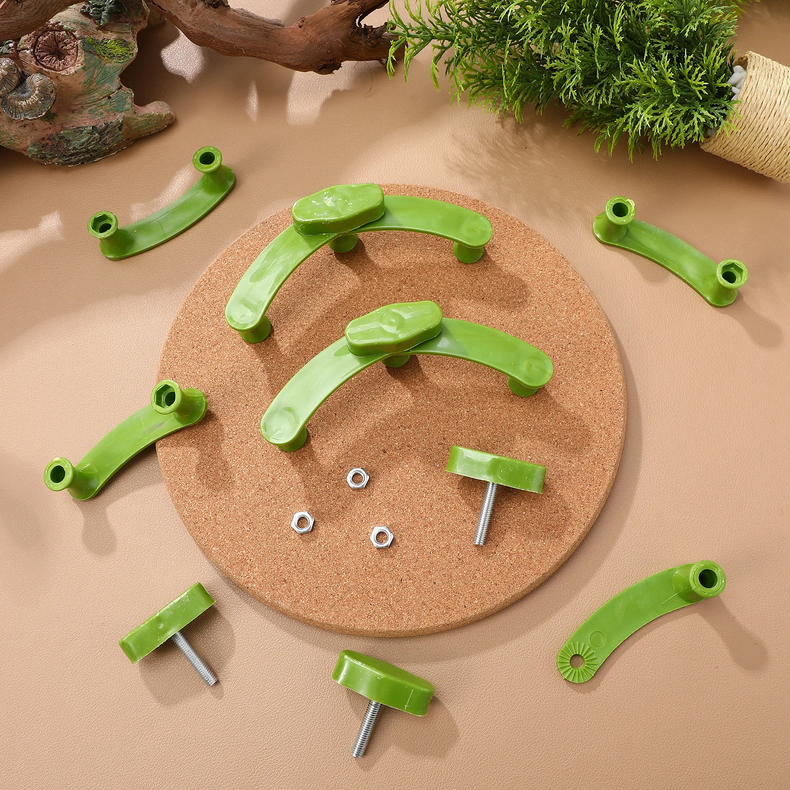 

5 pcs Plant Branches Bender Reusable Clip Gardening Tools Twig Bending Low Stress Fixing Support Plastic Long Term Use Outdoor
