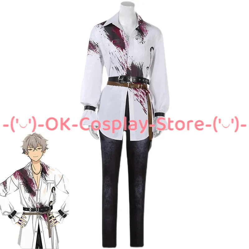 

Game Ensemble Stars Undead Sakuma Rei Hakaze Kaoru Ogami Koga Otogari Adonis Cosplay Costume Halloween Party Uniform Custom Made